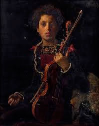 Antonio-Mancini-Giovane-con-violino