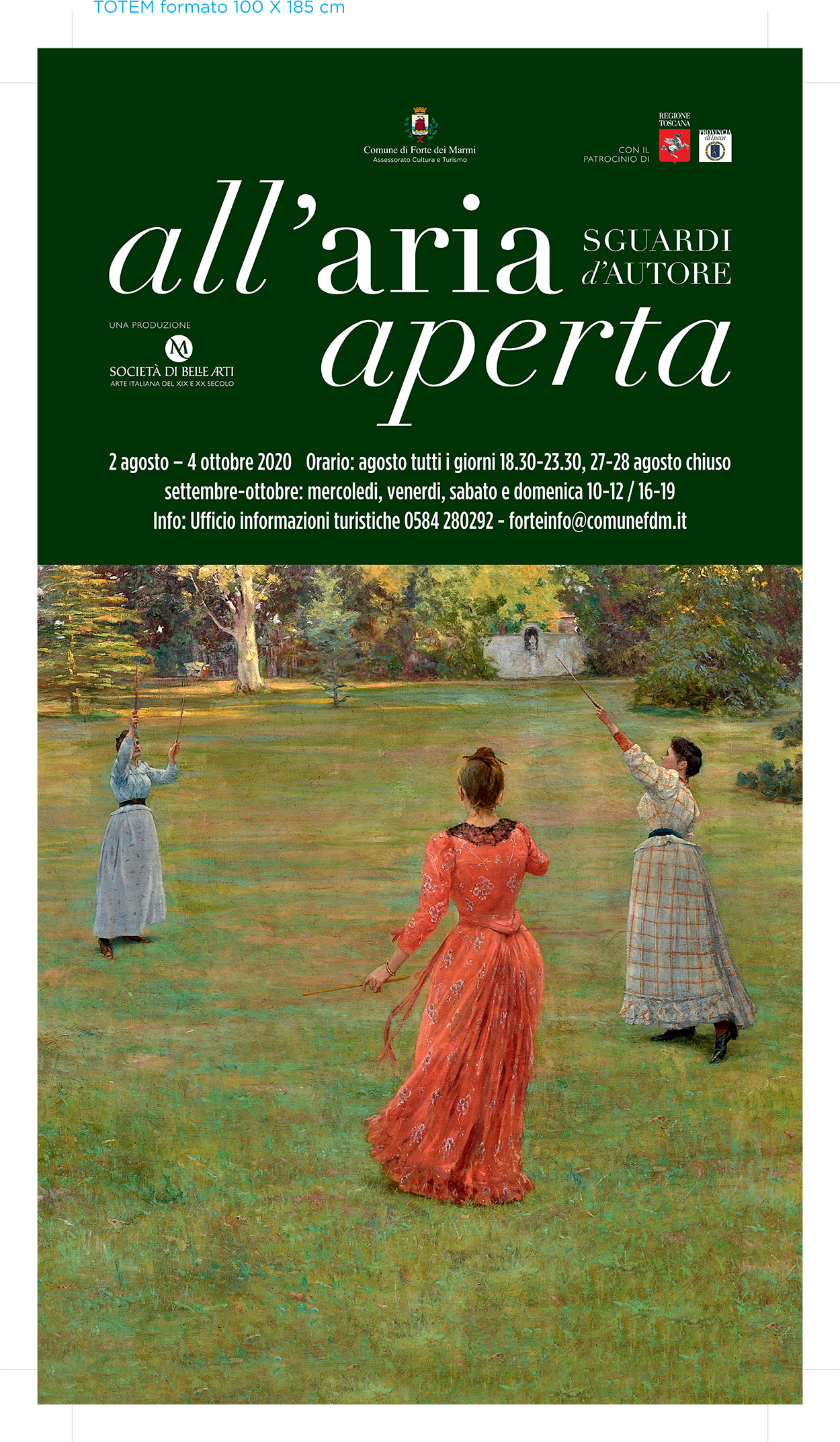 Vendita quadri in mostra all'aria aperta Forte dei Marmi