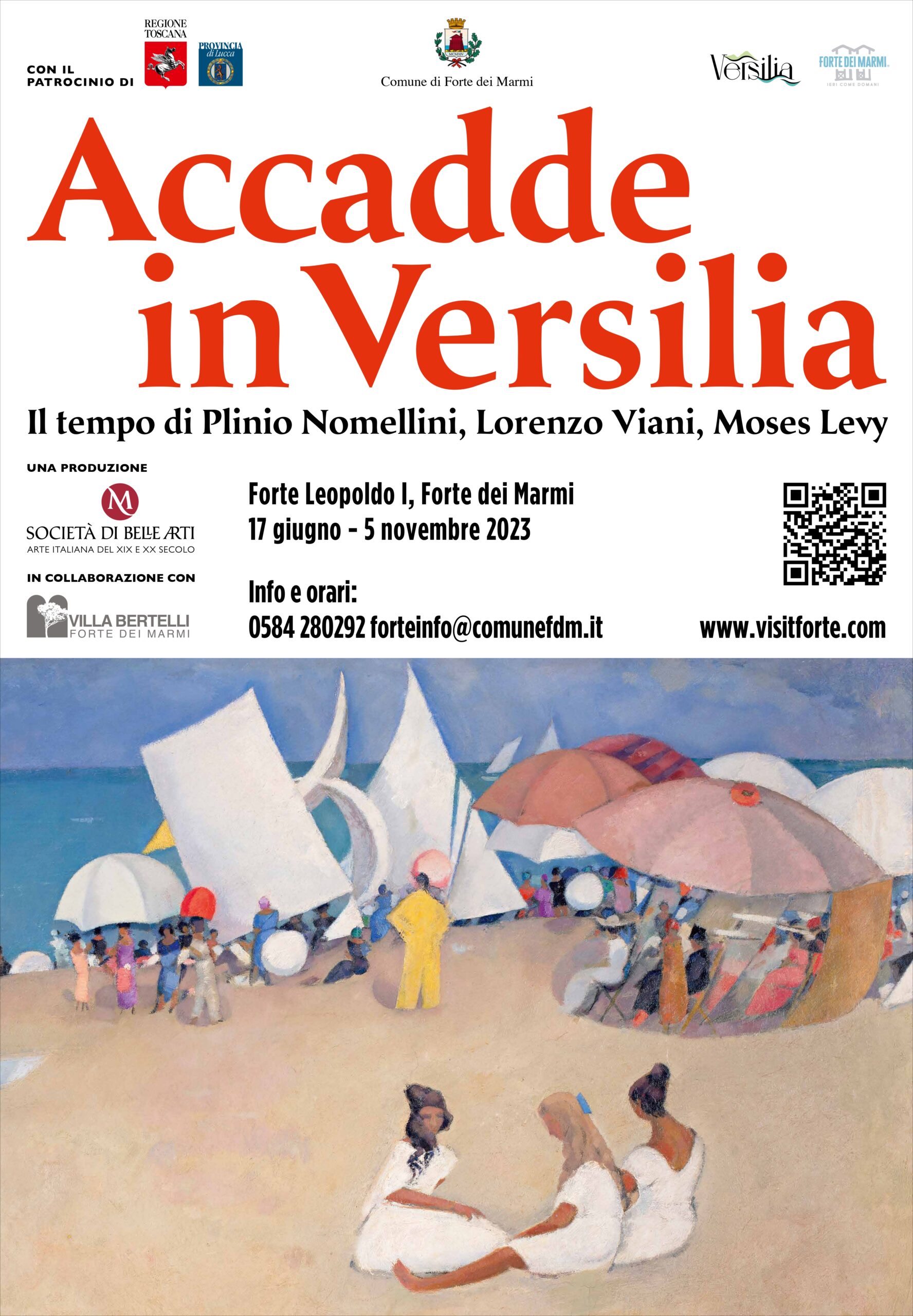 Accadde in Versilia. Il tempo di Plinio Nomellini, Lorenzo Viani, Moses Levy