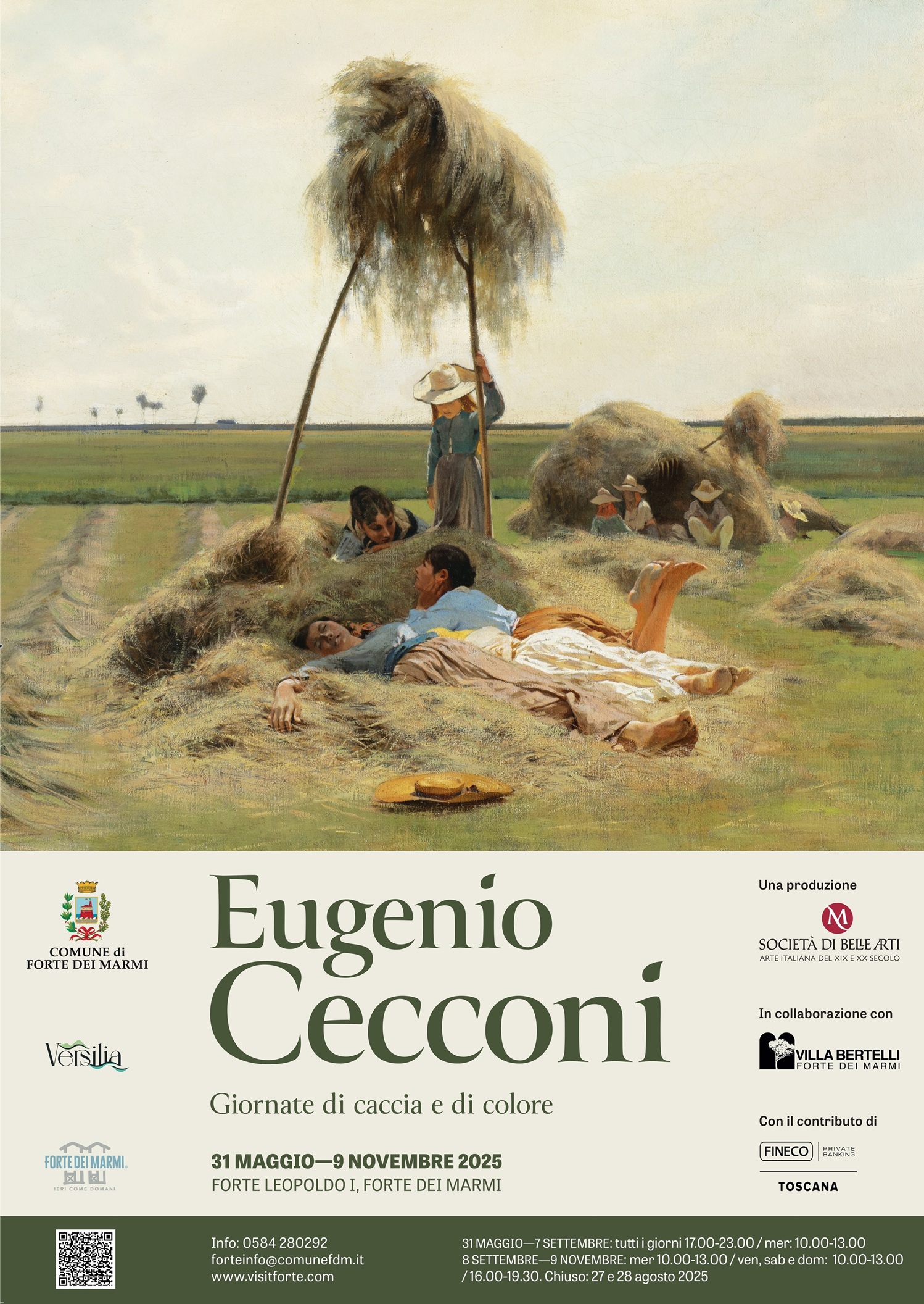 Eugenio Cecconi mostra a Forte dei Marmi estate autunno 2025