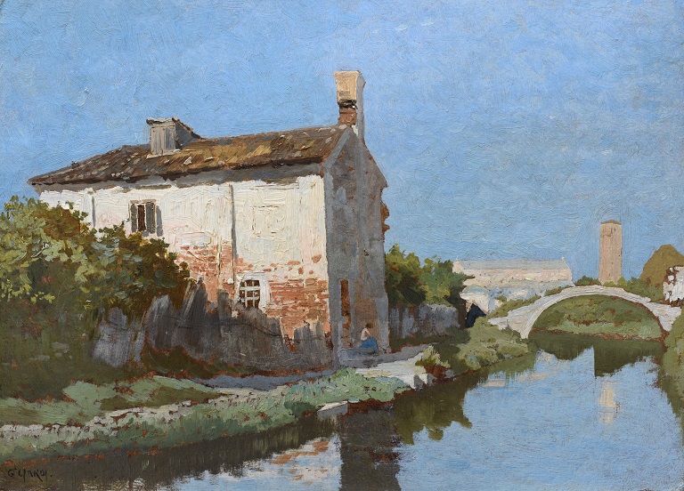 Torcello , 1875 ca. di Guglielmo Ciardi