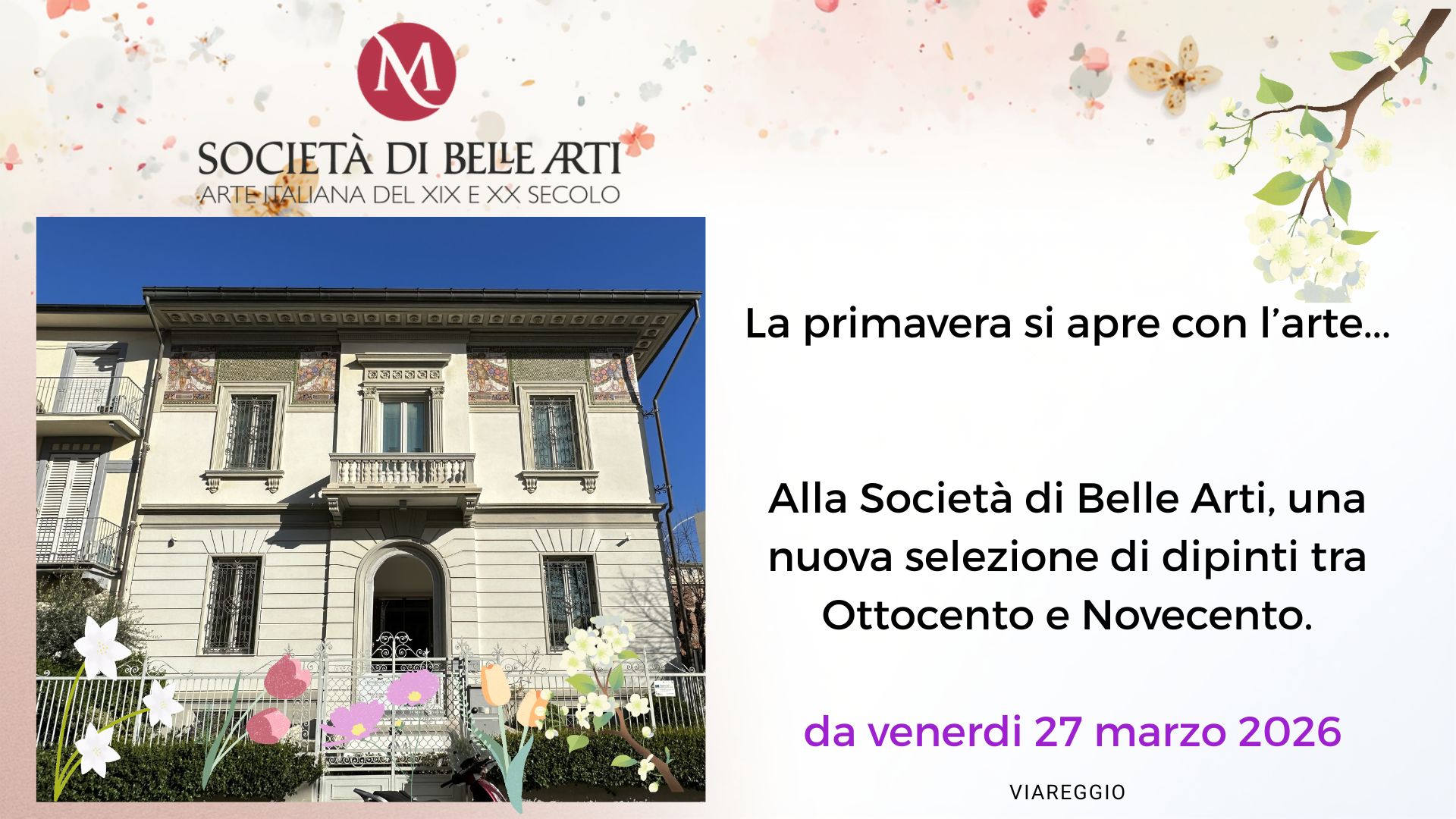 Mostra primavera su macchiaioli e postmacchiaioli