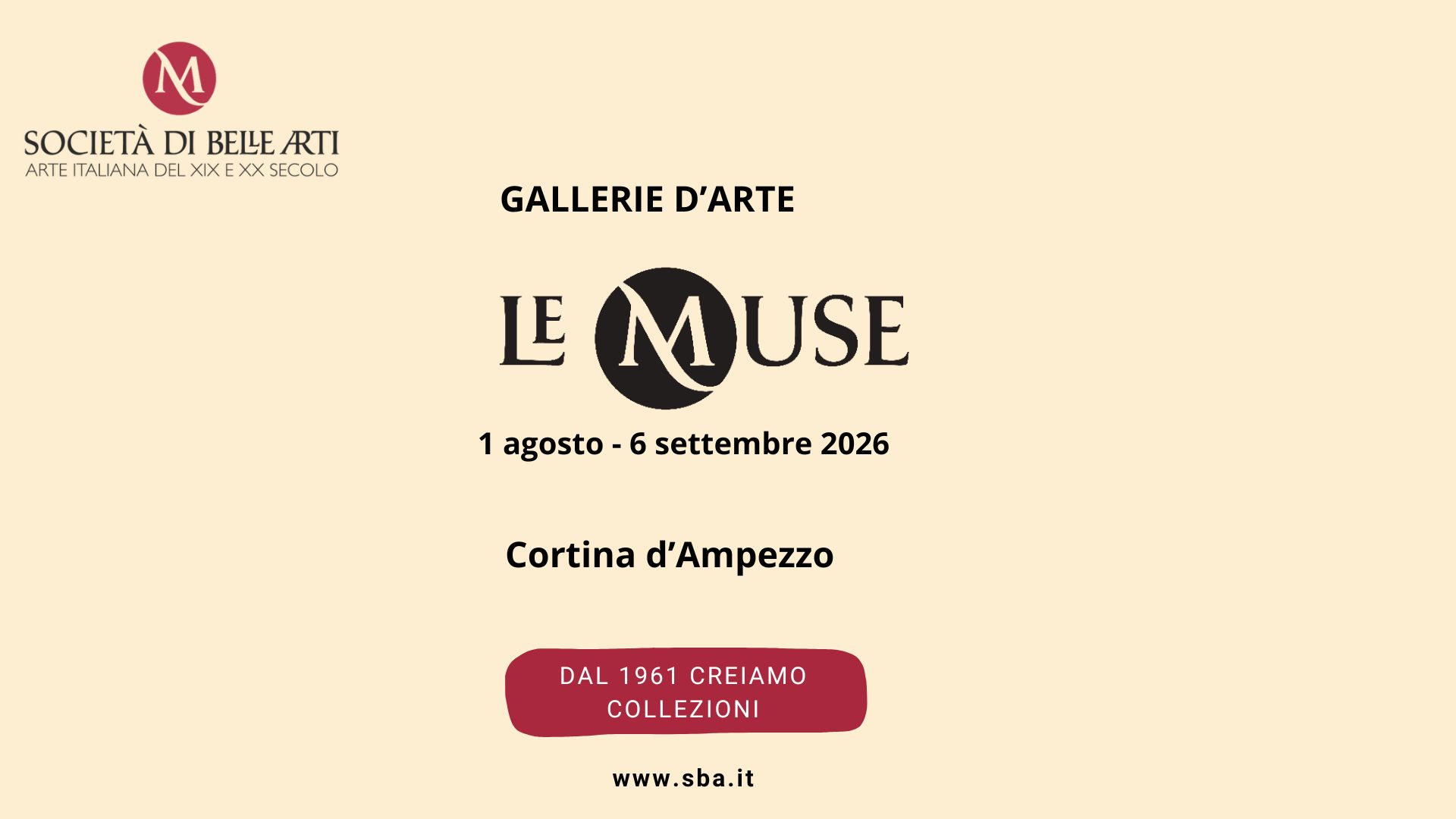 Mostra a Cortina d'Ampezzo nelle Gallerie Le Muse